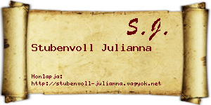Stubenvoll Julianna névjegykártya